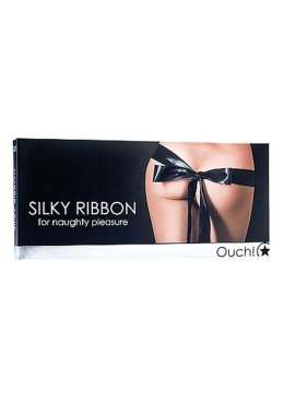 Silky Ribbon - Black Ouch!