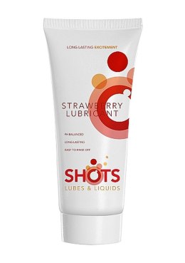 Strawberry Lubricant - 100 ml ShotsToys