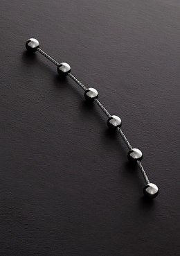 Thai Anal Beads Stick (50x15x28mm Steel