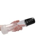 Automatic Cyber Pump with Masturbation Sleeve - Transparent Pumped