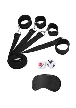 Bed Binding Restraint Kit - Black Ouch!