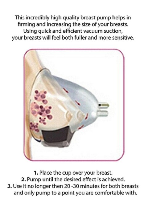 Breast Pump Set Medium - Rose Gold Pumped