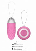 Ethan - Rechargeable Remote Control Vibrating Egg - Pink Simplicity