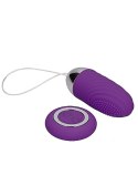 Ethan - Rechargeable Remote Control Vibrating Egg - Purple Simplicity