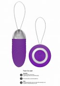 Ethan - Rechargeable Remote Control Vibrating Egg - Purple Simplicity