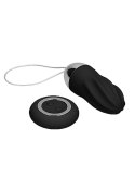 George - Rechargeable Remote Control Vibrating Egg - Black Simplicity