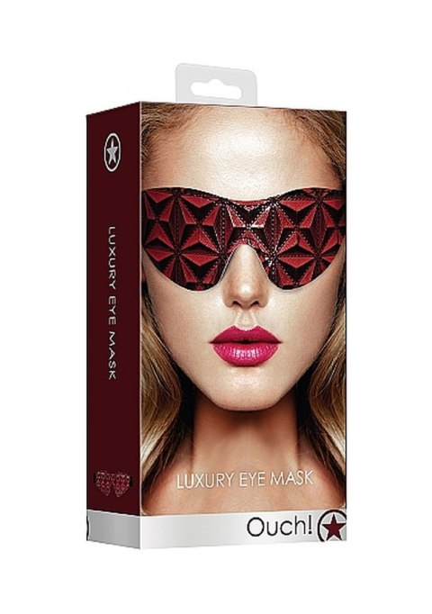 Luxury Eye Mask - Burgundy Ouch!