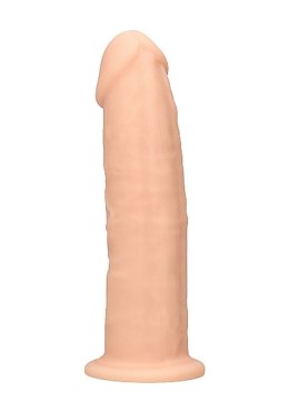 Silicone Dildo Without Balls - 15,3 cm - Flesh RealRock