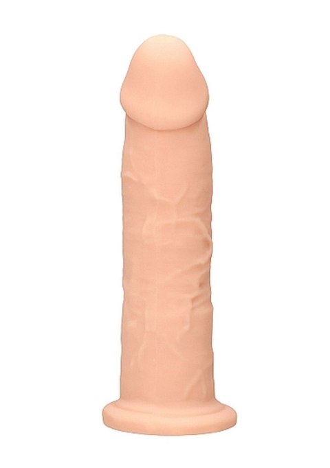 Silicone Dildo Without Balls - 22,8 cm - Flesh RealRock