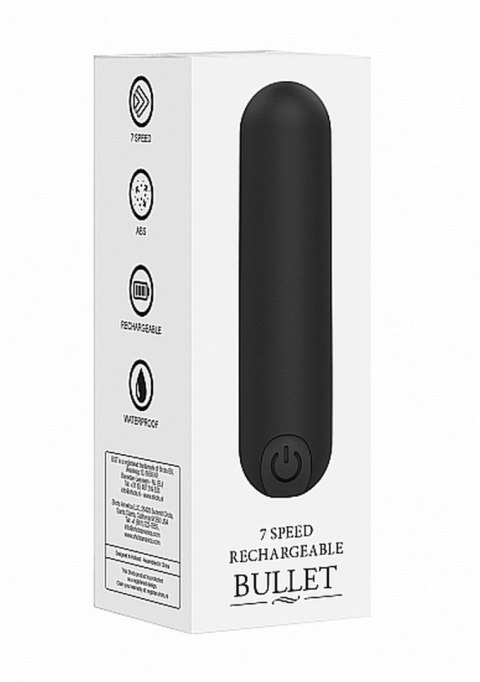 10 Speed Rechargeable Bullet - Black Be Good Tonight