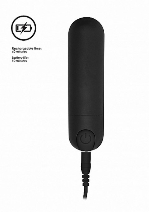 10 Speed Rechargeable Bullet - Black Be Good Tonight