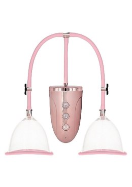Automatic Rechargeable Breast Pump Set - Medium - Pink Pumped