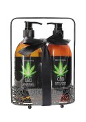 CBD - Bath and Shower - Luxe Care set - Green Tea Hemp Oil Pharmquests