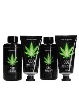 CBD - Bath and Shower - Luxe Gift set - Green Tea Hemp Oil Pharmquests