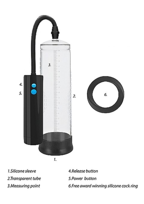 Extreme Power Rechargeable Auto Pump - Transparent Pumped