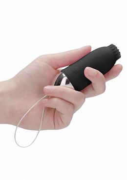 Jayden - Dual Rechargeable Vibrating Remote Toy - Black Simplicity