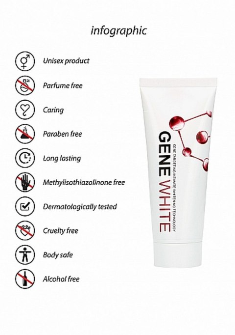 Lighten Cream - Gene White - 100 ML Pharmquests