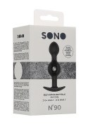 N0. 90 - Self Penetrating Butt Plug - Black Sono