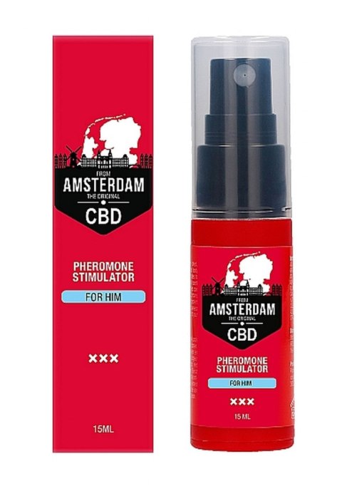 Original CBD Amsterdam - Pheromone Stimulator For Him - 15ml Pharmquests