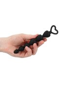 Silicone Anal Beads - Black ShotsToys