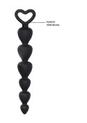 Silicone Anal Beads - Black ShotsToys