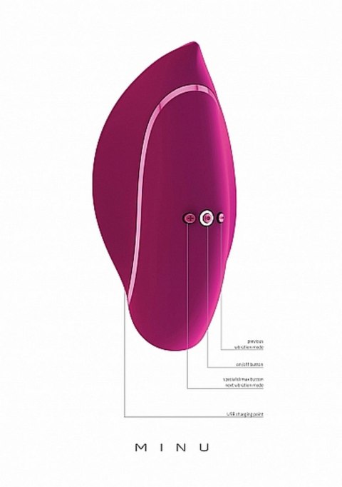 Stymulator Minu - Lay On Vibrator - Pink Vive