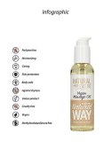Vegan Massage Oil - 150 ml Natural Pleasure