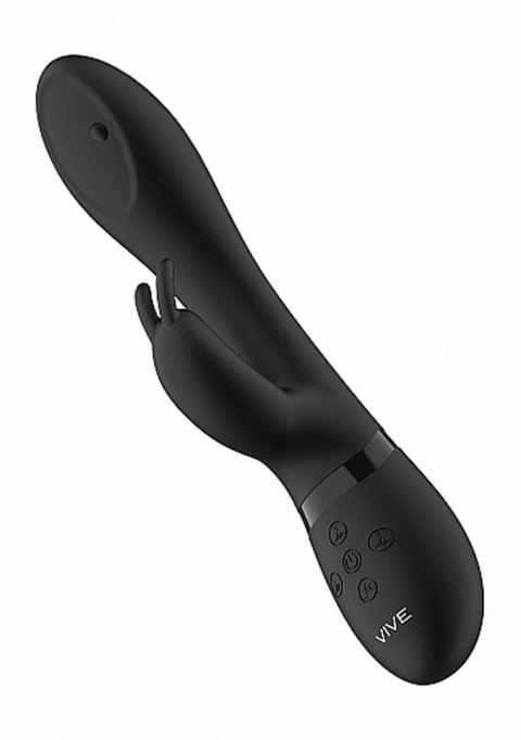 Wibrator Mira - Spinning G-spot Rabbit - Black Vive