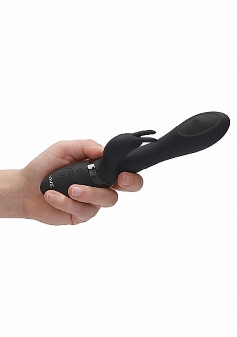 Wibrator Mira - Spinning G-spot Rabbit - Black Vive