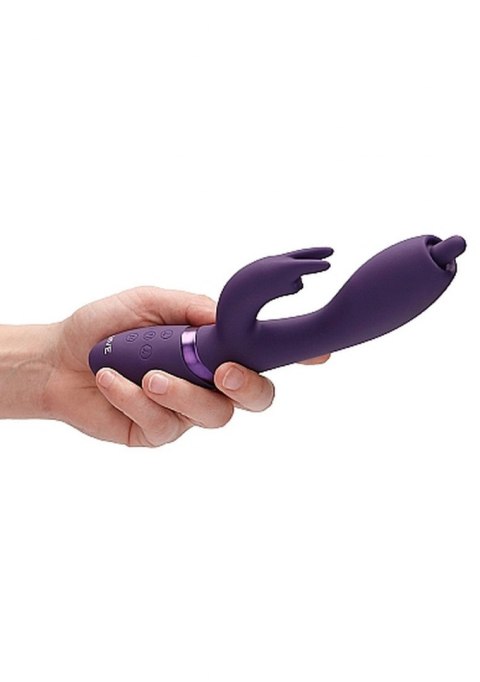 Wibrator Nilo - Pinpoint Rotating G-spot Rabbit - Purple Vive