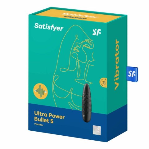 Stymulator-Ultra Power Bullet 5 (Black) Satisfyer