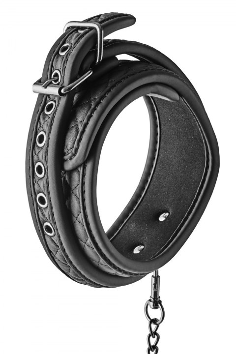 BLAZE COLLAR LEASH DIAMOND BLACK Dream Toys