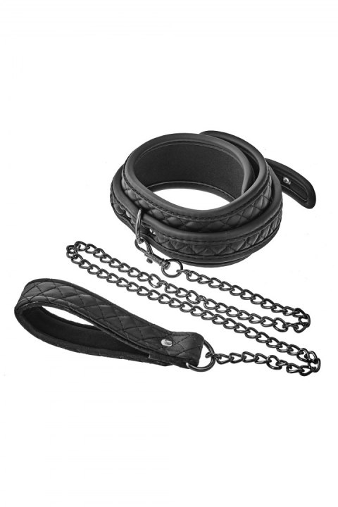 BLAZE COLLAR LEASH DIAMOND BLACK Dream Toys