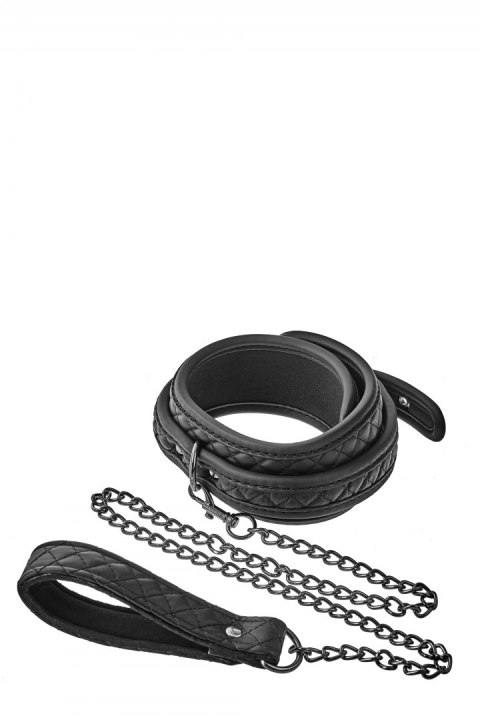 BLAZE COLLAR LEASH DIAMOND BLACK Dream Toys