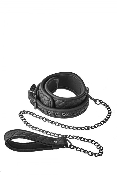 BLAZE COLLAR LEASH DIAMOND BLACK Dream Toys