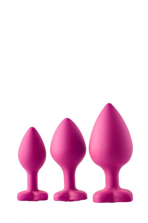 FLIRTS ANAL TRAINING KIT GEM STONE PINK Dream Toys