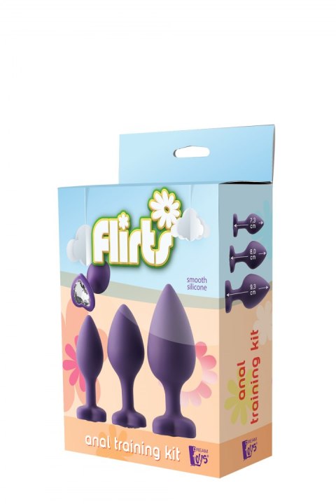 FLIRTS ANAL TRAINING KIT GEM STONE PURPLE Dream Toys