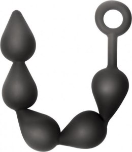 Plug-Anal Beads Black Edition Anal Shuttle Lola Toys