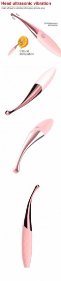 Stymulator-Nana Orgasmic Vibrator -Pink B - Series Lyla