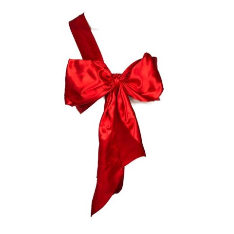 Red sexy costume bow Naughty Knot Grajmy razem