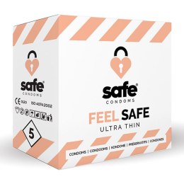 SAFE - Condoms Feel Safe Ultra Thin (5 pcs) Safe