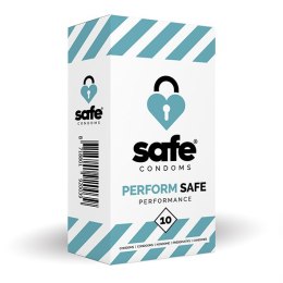 SAFE - Condoms Perform Safe Performance (10 pcs) Safe