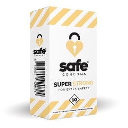 SAFE - Condoms Super Strong for Extra Safety (10 pcs) Safe