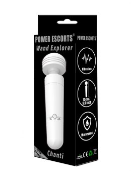 Wand Explorer-Chanti-Wibrator 15cm-White Power Escorts