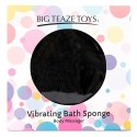 Big Teaze Toys - Bath Sponge Vibrating Black Big Teaze Toys