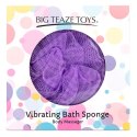 Big Teaze Toys - Bath Sponge Vibrating Purple Big Teaze Toys