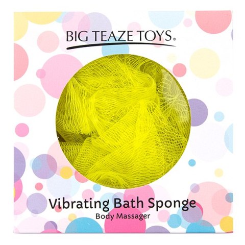 Big Teaze Toys - Bath Sponge Vibrating Yellow Big Teaze Toys