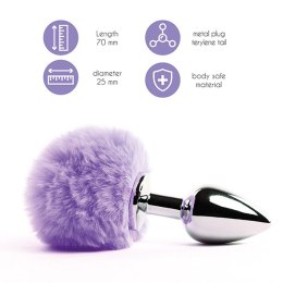 FeelzToys - Bunny Tails Butt Plug Purple FeelzToys