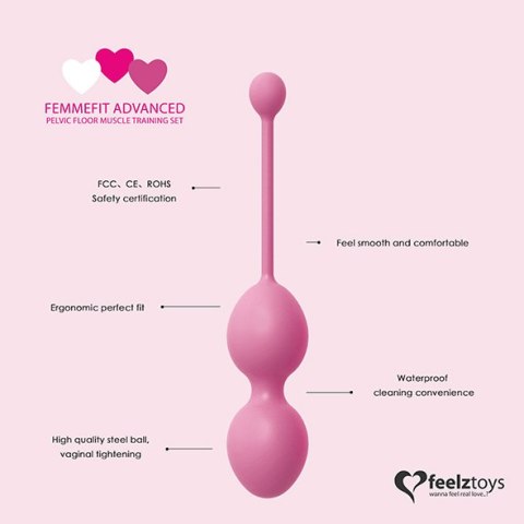 FeelzToys - FemmeFit Advanced Pelvic Muscle Training Set 3 pcs FeelzToys