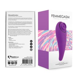 FeelzToys - FemmeGasm Tapping & Tickling Vibrator Purple Feelz Toys